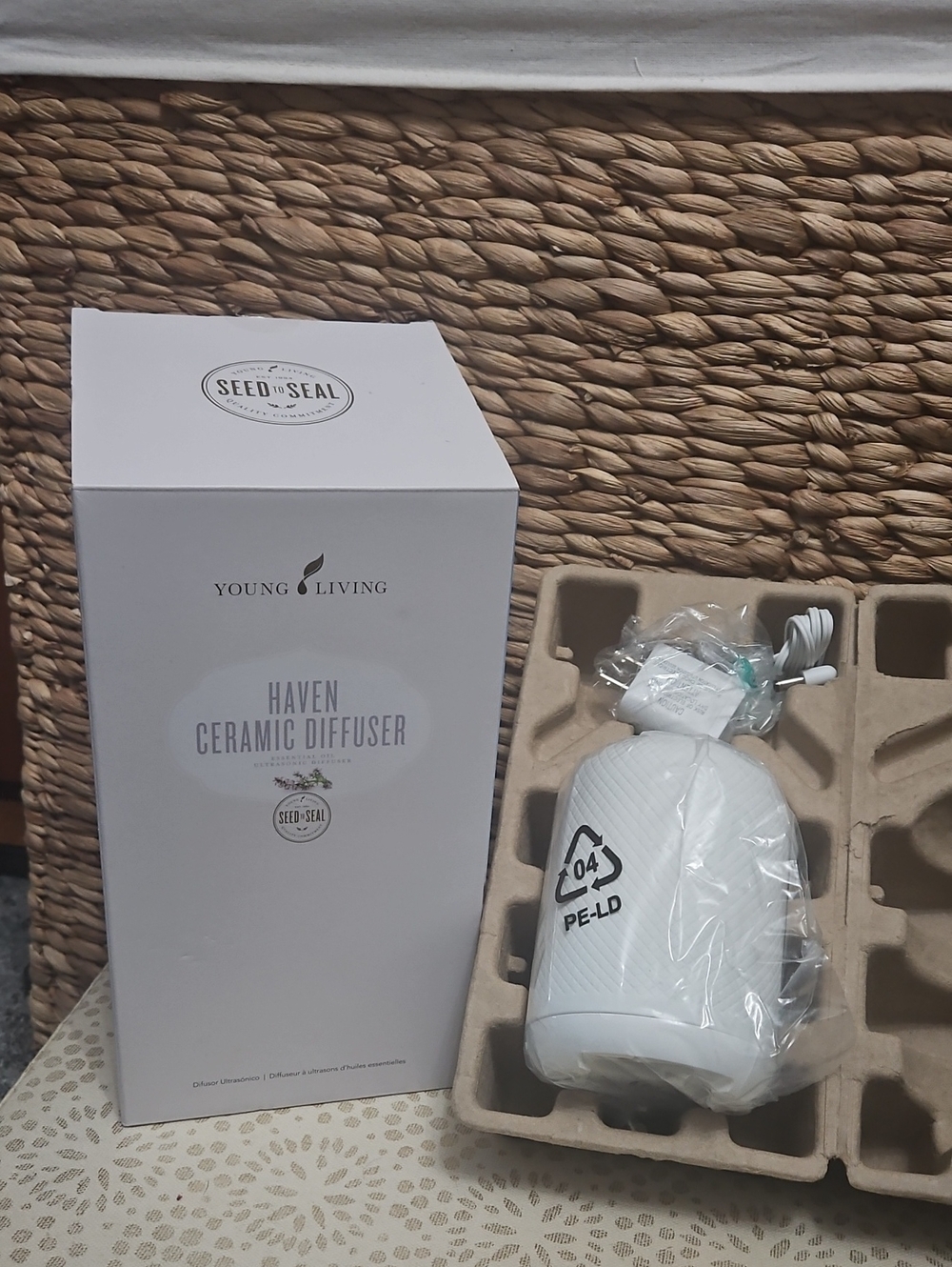 Young Living Haven Ceramic Diffuser - White